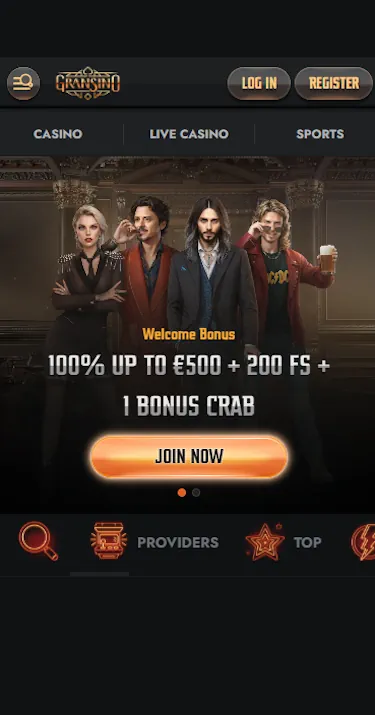 Gransino Casino Bet Hall Bonus